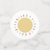 ボホレインボーサンシャインウォームミュート色 コンフェッティ (スモール正面)