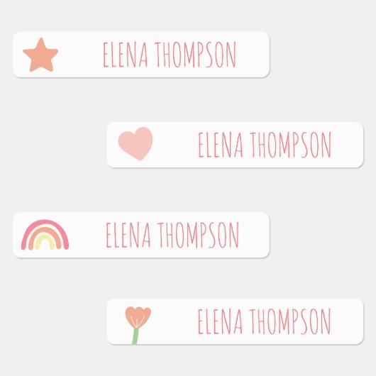 ボホレインボースタースクールデイサービスラベル ラベル (グループ)