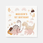 ボホレインボーダノバースデーパーティナプキンス スタンダードカクテルナプキン (正面)