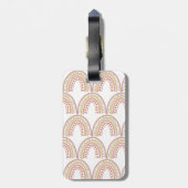 ボホレインボーデザイン  ラゲッジタグ (裏面縦)