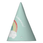 ボホレインボーバースデーパーティーキッズ パーティーハット (右)