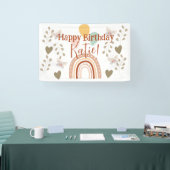 ボホレインボーバースデーパーティーバナー 横断幕 (トレードショー)