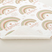 ボホレインボーパターンオートアレンジ名前をカスタムする シェルパブランケット (3/4)