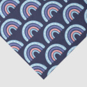 ボホレインボーピンクとネイビーブルー 薄葉紙 (詳細)