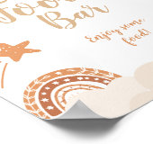 ボホレインボーフードバーサイン ポスター (角)