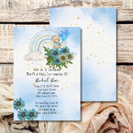 ボホレインボーベアーファースト聖餐式 招待状