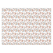 ボホレインボーベイビーシャワー赤面ピンクブルー金ゴールド テーブルクロス (正面(横))