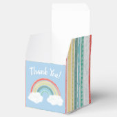 ボホレインボーベビーシャワーブルーボーイ フェイバーボックス (オープン)