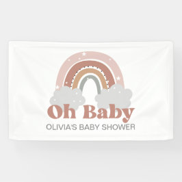 ボホレインボーベビーシャワー 横断幕