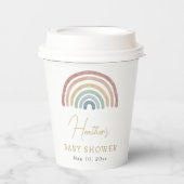 ボホレインボーベビーシャワー 紙コップ (正面)