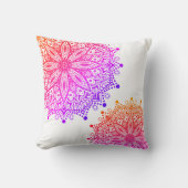 ボホレインボーマンダラ装飾用クッション クッション (正面)