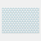 ボホレインボーラッピング紙シート ラッピングペーパーシート (正面)