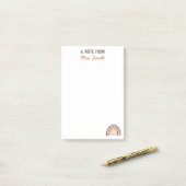 ボホレインボー先生ポストイットノート ポストイット (デスク上)