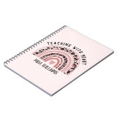 ボホレインボー先生鑑賞スパイラル ノートブック (左側)