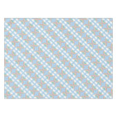 ボホレインボー1st誕生日パーティーブルーボーイキッズ テーブルクロス (正面(横))