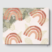 ボホレインボー ゲストブック (裏面)