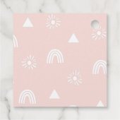 ボホレインボー&サンシャイン1st誕生日 フェイバータグ (裏面)