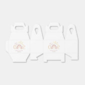 ボホレインボー&サンシャイン1st誕生日 フェイバーボックス (折り畳みなし)