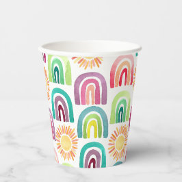 ボホレインボー&サンズ1stバースデーウォーターカラー 紙コップ