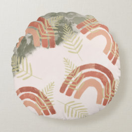 ボホレインボー ラウンドクッション