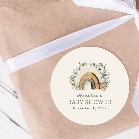 ボホレインボー ラウンドシール