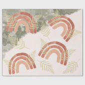 ボホレインボー ラッピングペーパー (フラット)