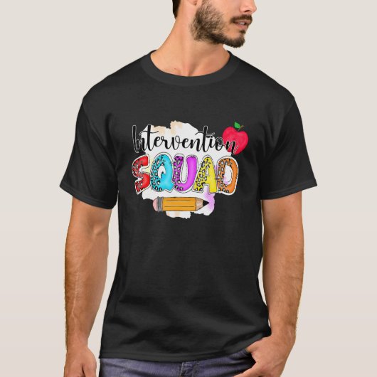 ボホレオパード介入先生分隊1日目 Tシャツ (正面)