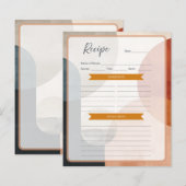 ボホレシピ紙シート (正面/裏面)