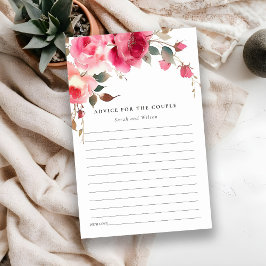 ボホレッドピンクローズフラワーズウェディングシャワーアドバイス