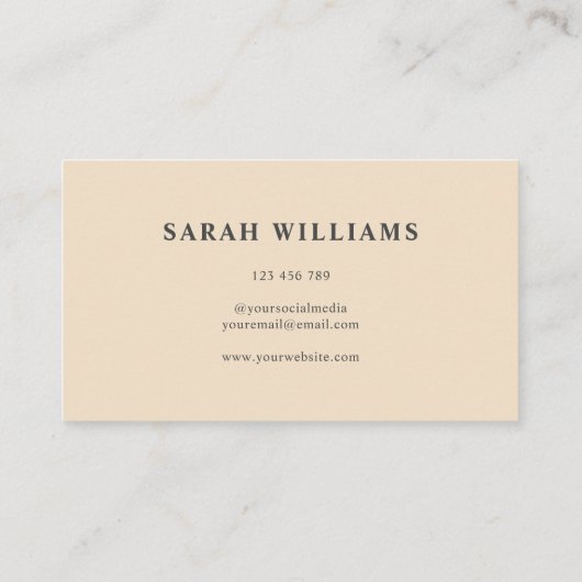 ボホレトロウェーストライプブミニマリスト 名刺 (裏面)