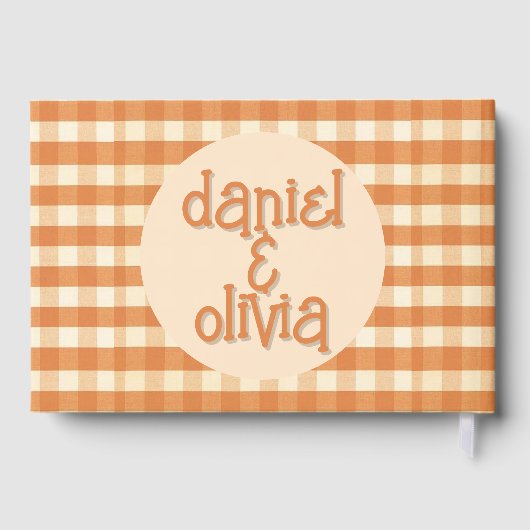 ボホレトロカラフルGroovy Wavy結婚's ゲストブック (裏面)