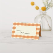 ボホレトロカラフルGroovy Wavy結婚's プレイスカード (裏面)