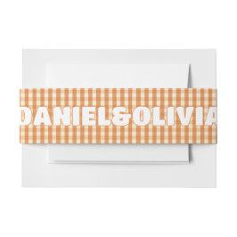 ボホレトロカラフルGroovy Wavy結婚's 招待状ベリーバンド