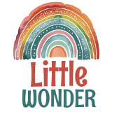 ボホレトロカラーズレインボーリッ疑問に思トル ベビーボディスーツ