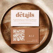 ボホレトロクリームバーンドオレンジ結婚ズ詳細 エンクロージャーカード