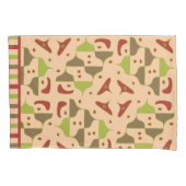 ボホレトログモダンラフィックピロケース 枕カバー (正面左)