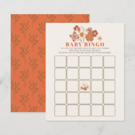 ボホレトログルービーフローラベビーシャワービンゴゲーム