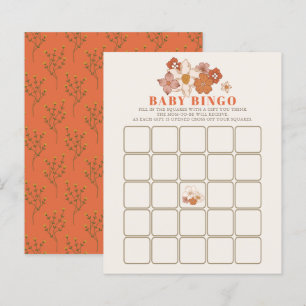 ボホレトログルービーフローラベビーシャワービンゴゲーム