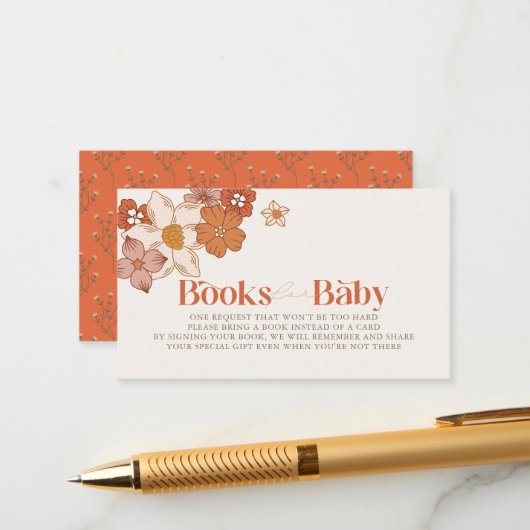 ボホレトログルーヴィーフローラガールブックリクエスト エンクロージャーカード (正面/裏面インサイチュ)