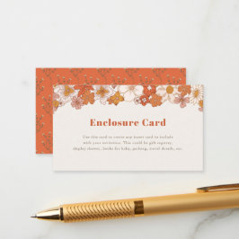 ボホレトログルーヴィーフローラガール エンクロージャーカード