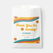 ボホレトロサンシャインサンシャインサンキューベイビーシャワー フェイバーバッグ (正面)