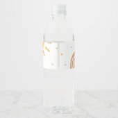 ボホレトロサンシャインベビーシャワー ペットボトルラベル (裏面)