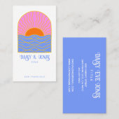 ボホレトロサンライズ 名刺 (正面/裏面)