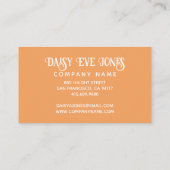 ボホレトロサンライズ 名刺 (裏面)