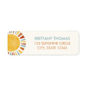 ボホレトロサン差出人住所ラベル ラベル (正面)