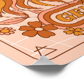 ボホレトロジェミニ〔占星術の〕十二宮図 ポスター (角)