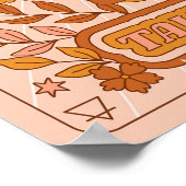 ボホレトロタウロス〔占星術の〕十二宮図ポスター ポスター (角)