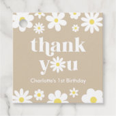 ボホレトロデイジー1st誕生日 フェイバータグ (正面)