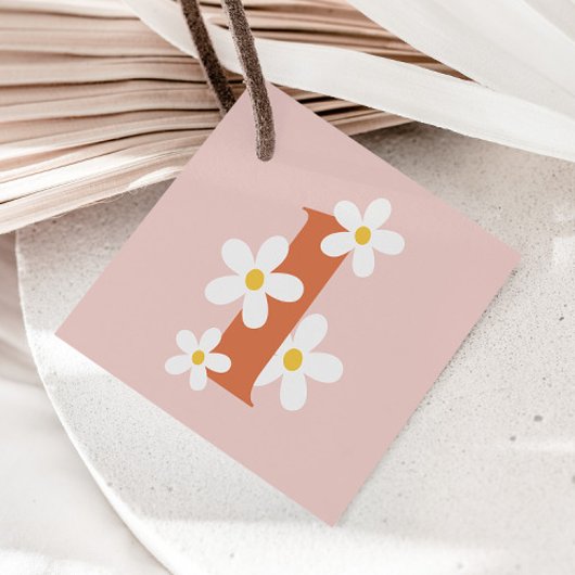 ボホレトロデイジー1st Groovy誕生日 フェイバータグ