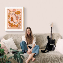 ボホレトロピセス〔占星術の〕十二宮図 ポスター